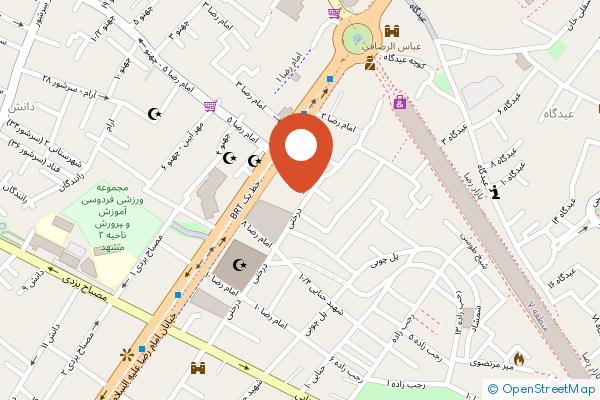 Didar Apartment Hotel Mashhad on the map
