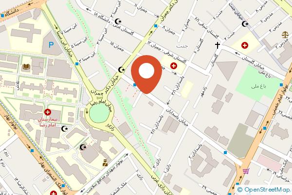 Salam Hotel Mashhad on the map