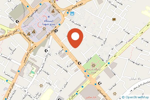 Tara Hotel Mashhad on the map