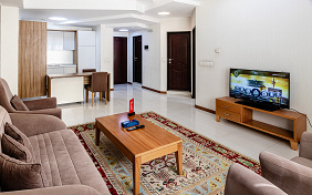 One-Bedroom Apartment for Two People Hayat Shargh Hotel Apartment (formerly Sara) Apartment Hotel Mashhad