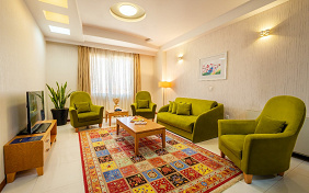 Three-Bedroom Apartment for Eight People Hayat Shargh Hotel Apartment (formerly Sara) Apartment Hotel Mashhad